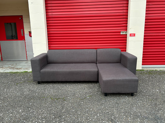 Grey L Shape Sofa
