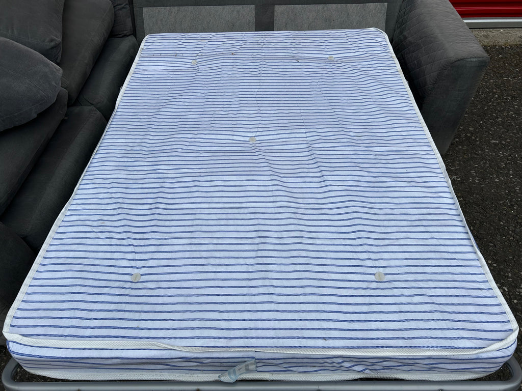 Grey DFS Orka Corner Sofa Bed