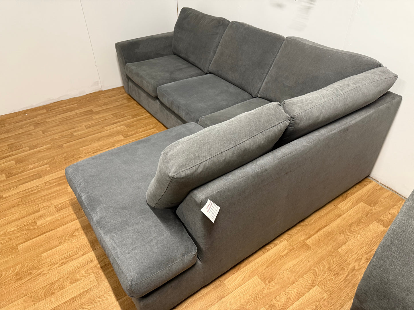 DFS Orka Grey Corner Sofa