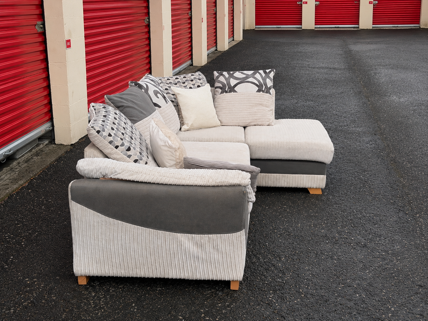 Cream DFS Corner Sofa