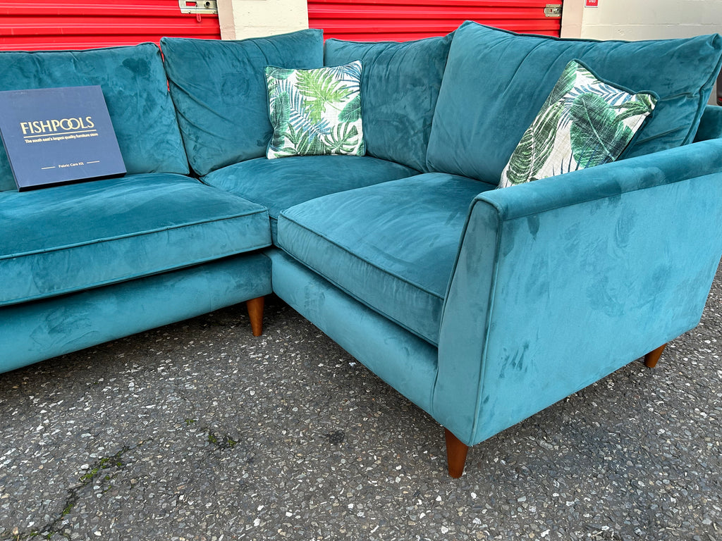 Blue Fishpools Corner Sofa