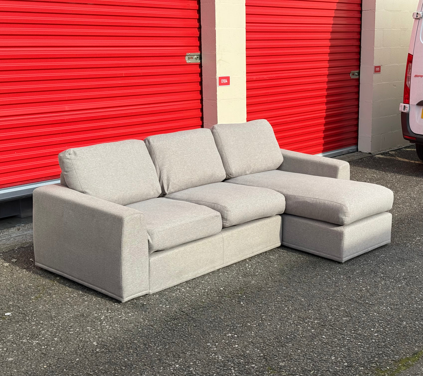 Light Grey John Lewis Modular Sofa