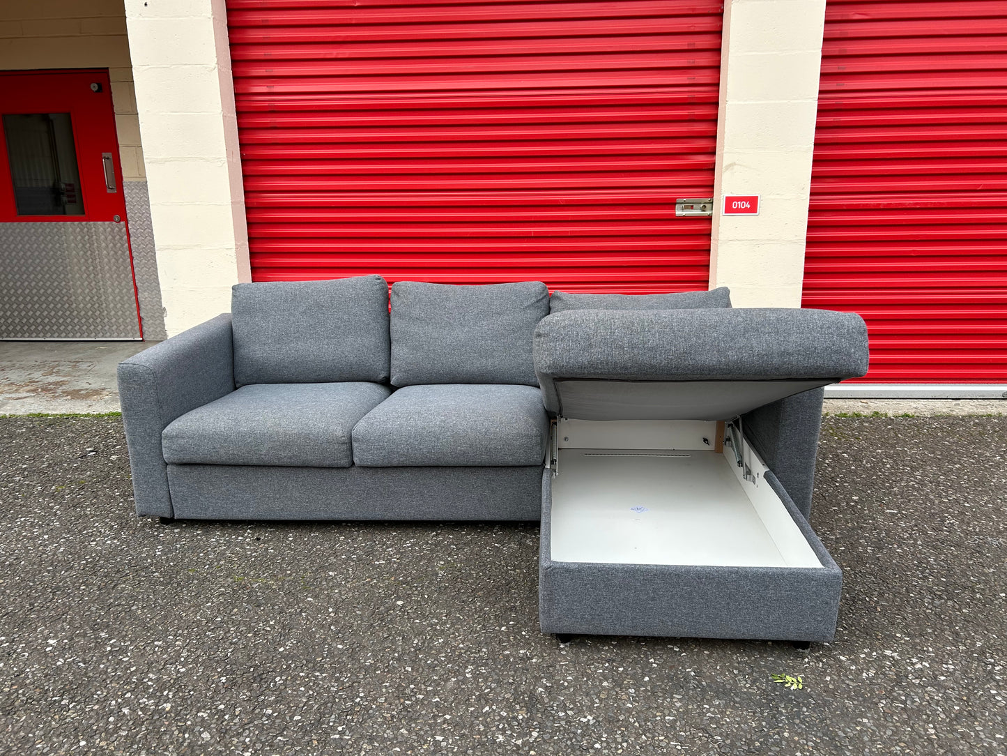 Grey IKEA Vimle Corner Sofa