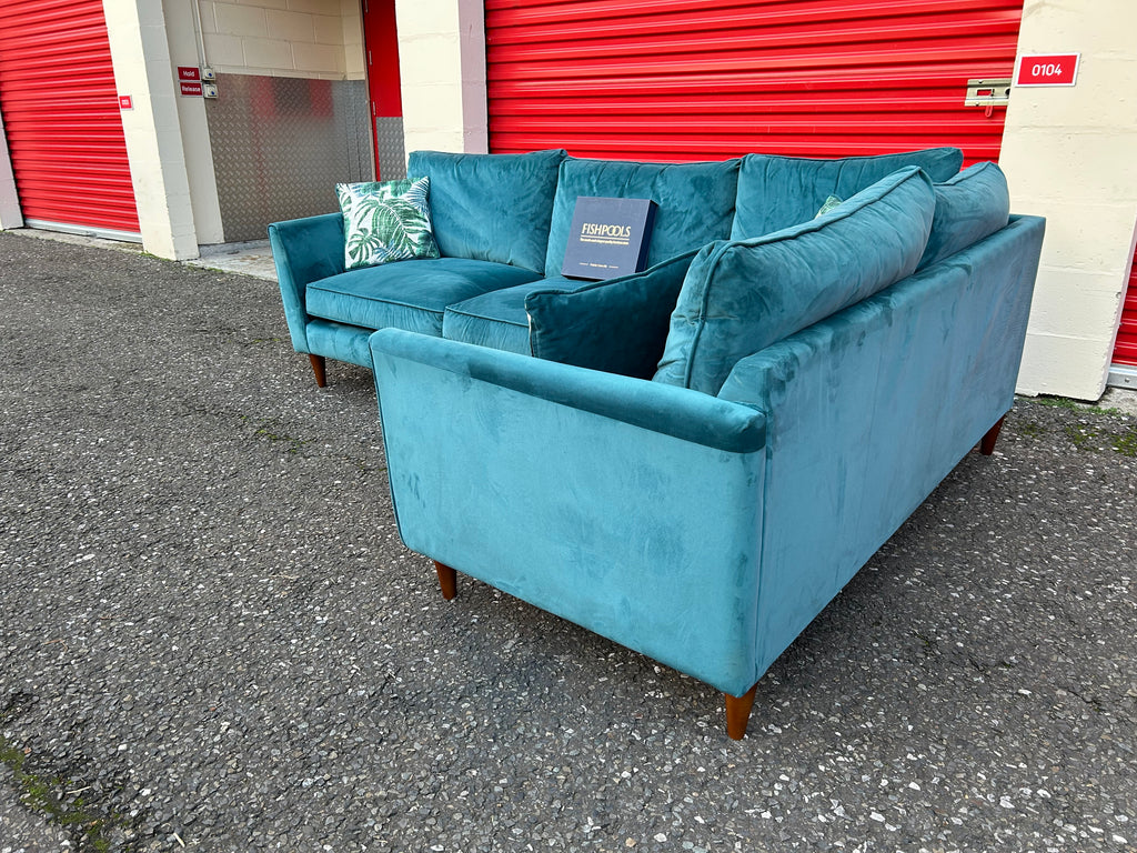 Blue Fishpools Corner Sofa