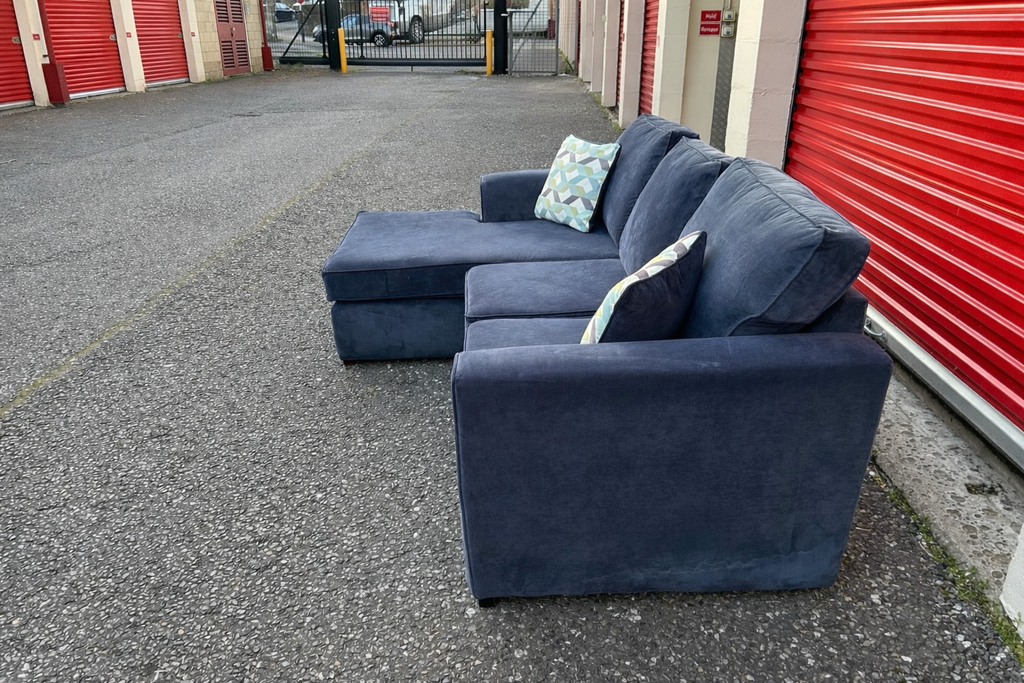 Blue ScS Corner Sofa