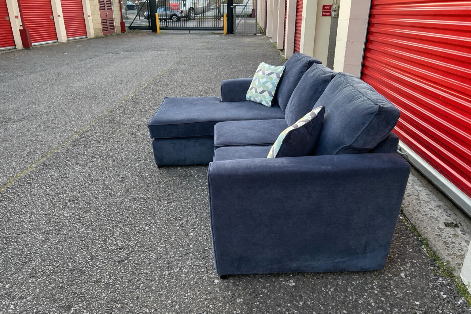 Blue ScS Corner Sofa