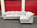 Plush Cream Corner Sofa