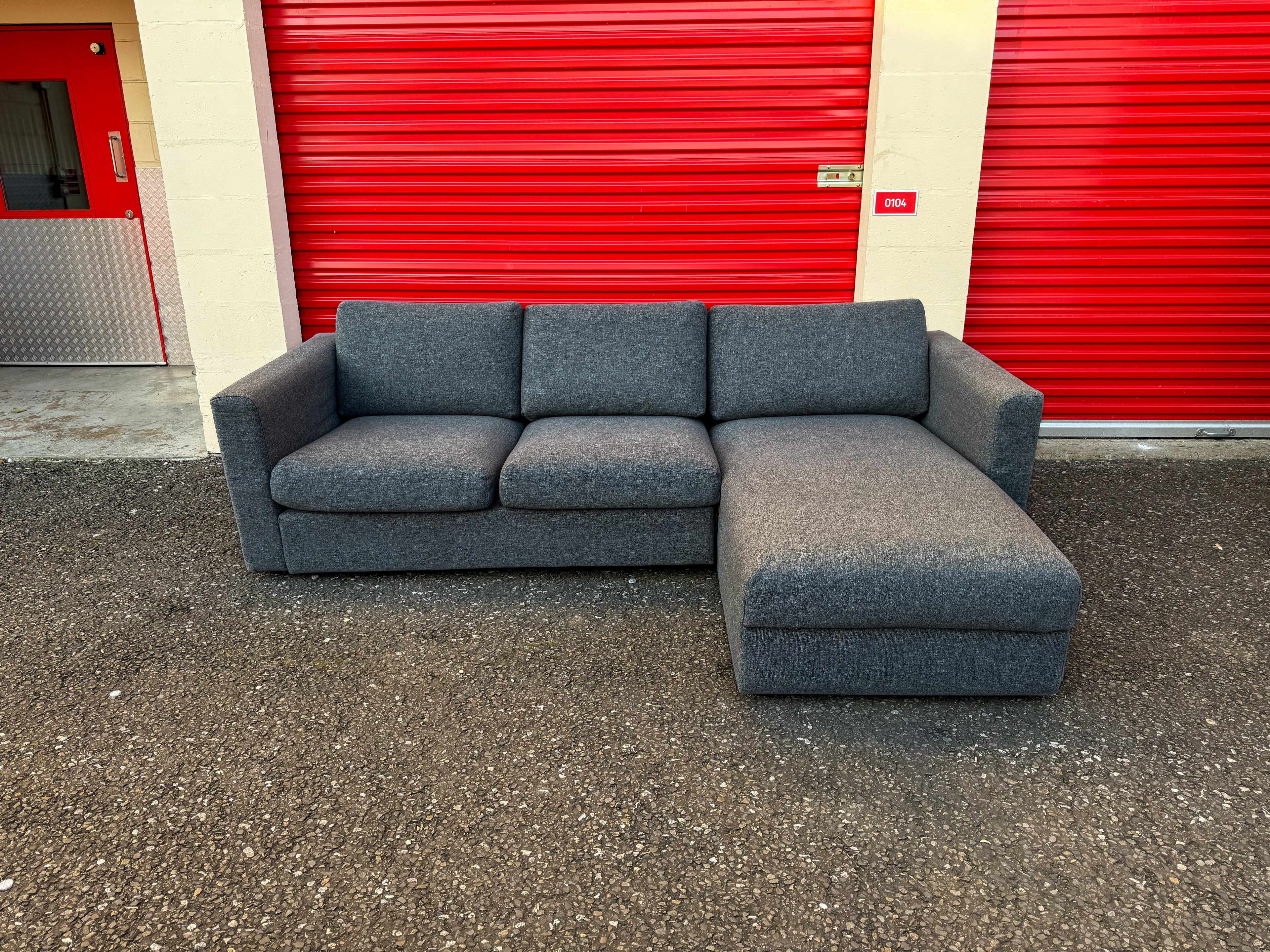 Grey IKEA Vimle Chaise Sofa