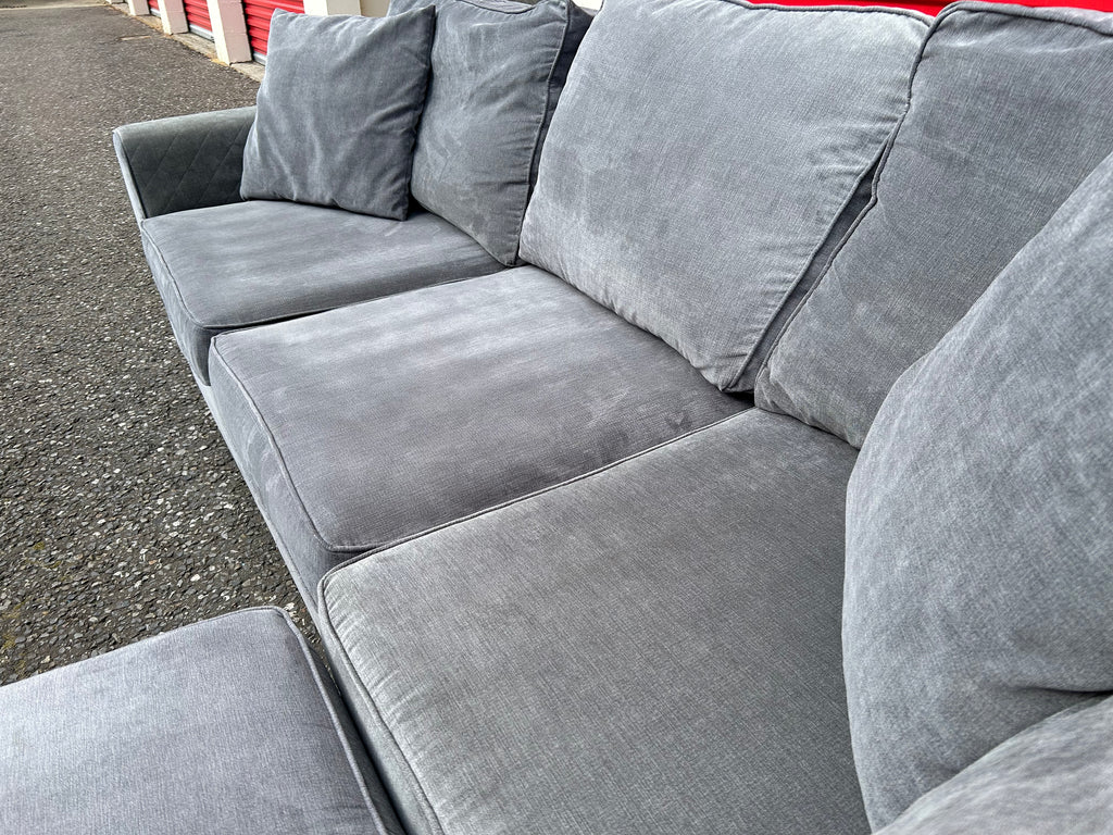 Grey DFS Orka Corner Sofa
