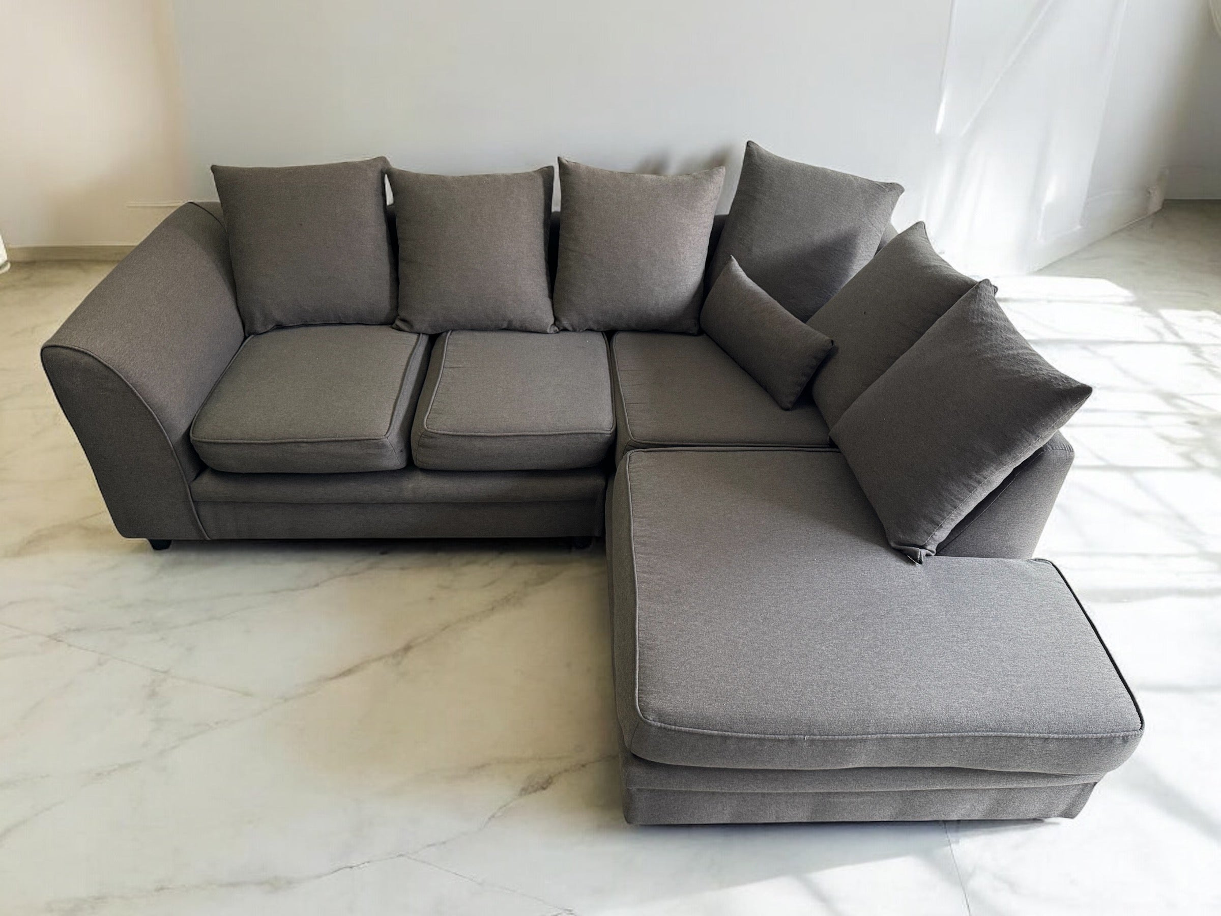 Grey Corner Sofa