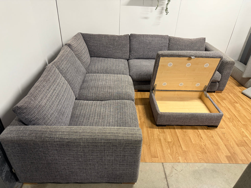 Sofa Workshop Dillon Corner Sofa & Pouffe