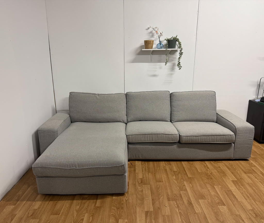 IKEA Kivik Grey Corner Sofa