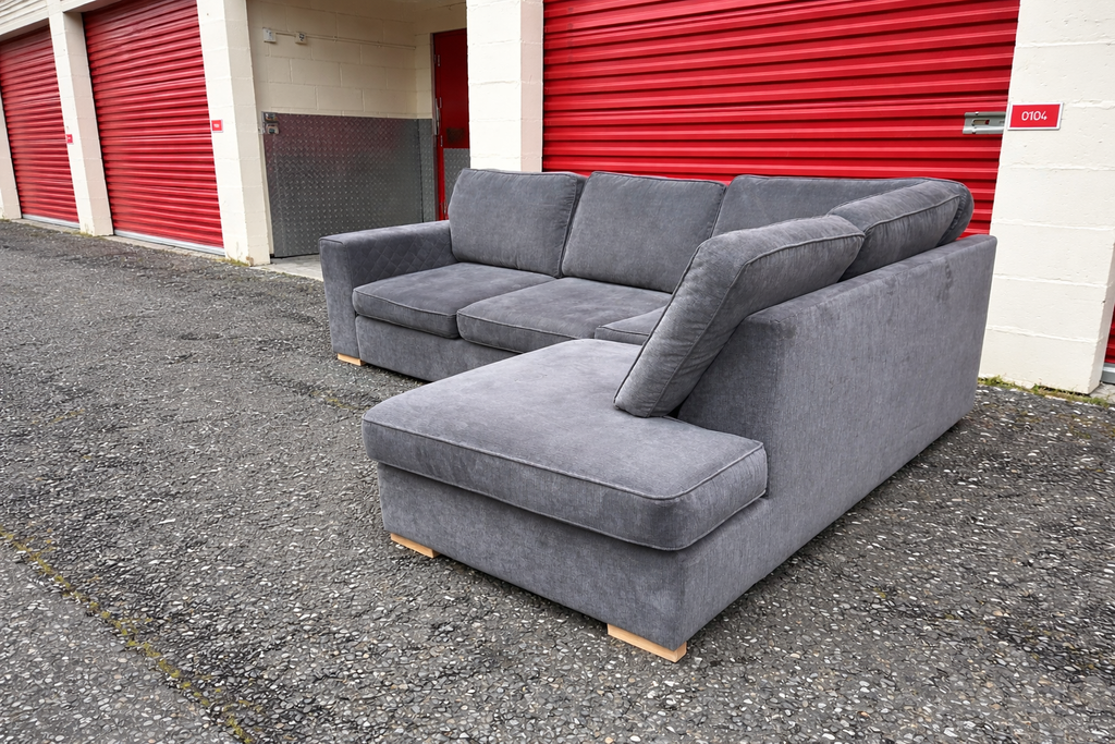 Grey DFS Orka Corner Sofa