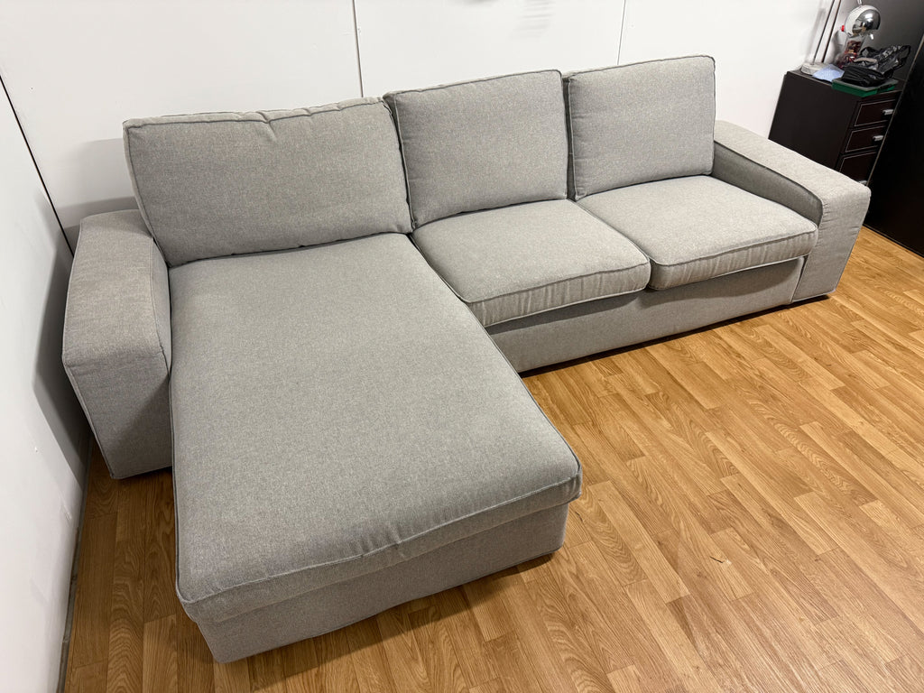 IKEA Kivik Grey Corner Sofa