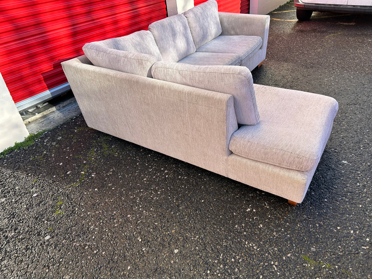 Beige John Lewis Corner Sofa