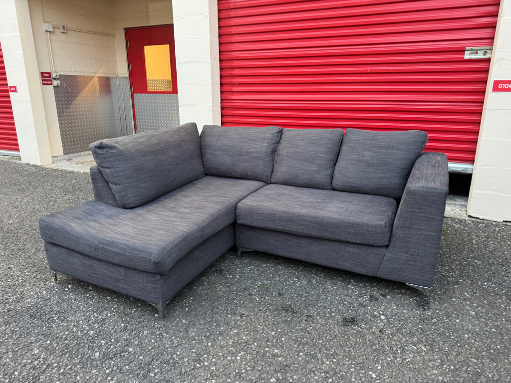 Dark Grey Corner Sofa
