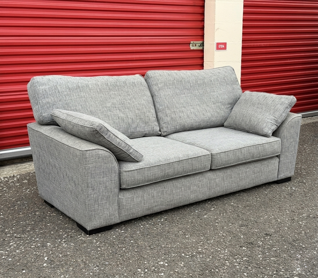 Grey Next Stamford 3 Seater Sofa