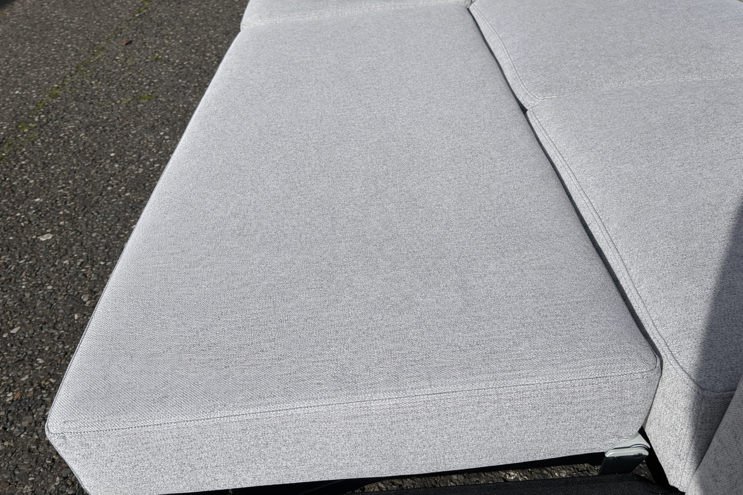 Light Grey Habitat Corner Sofa Bed