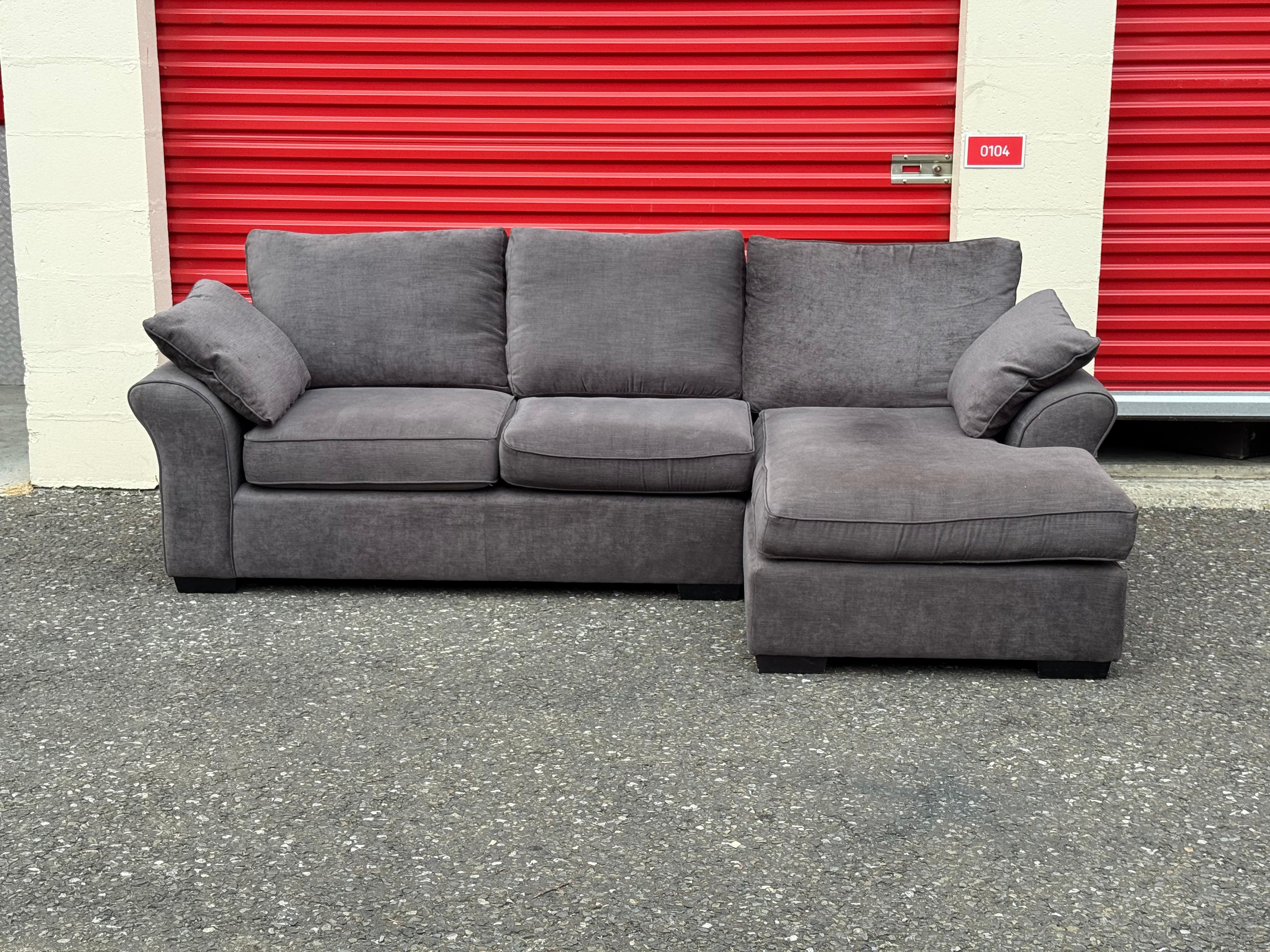 Grey NEXT Stamford Corner Sofa