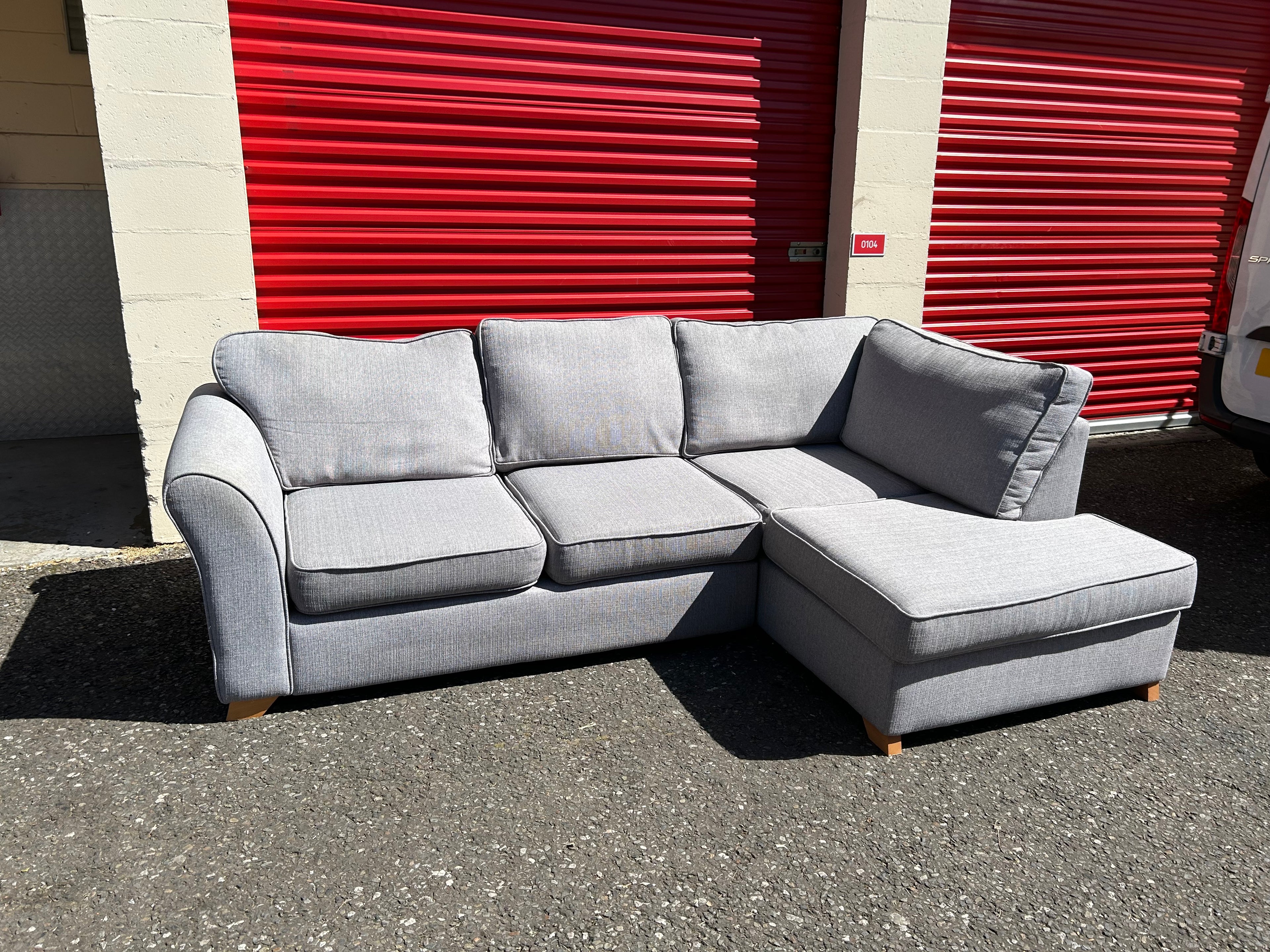 Light Grey DFS Corner Sofa