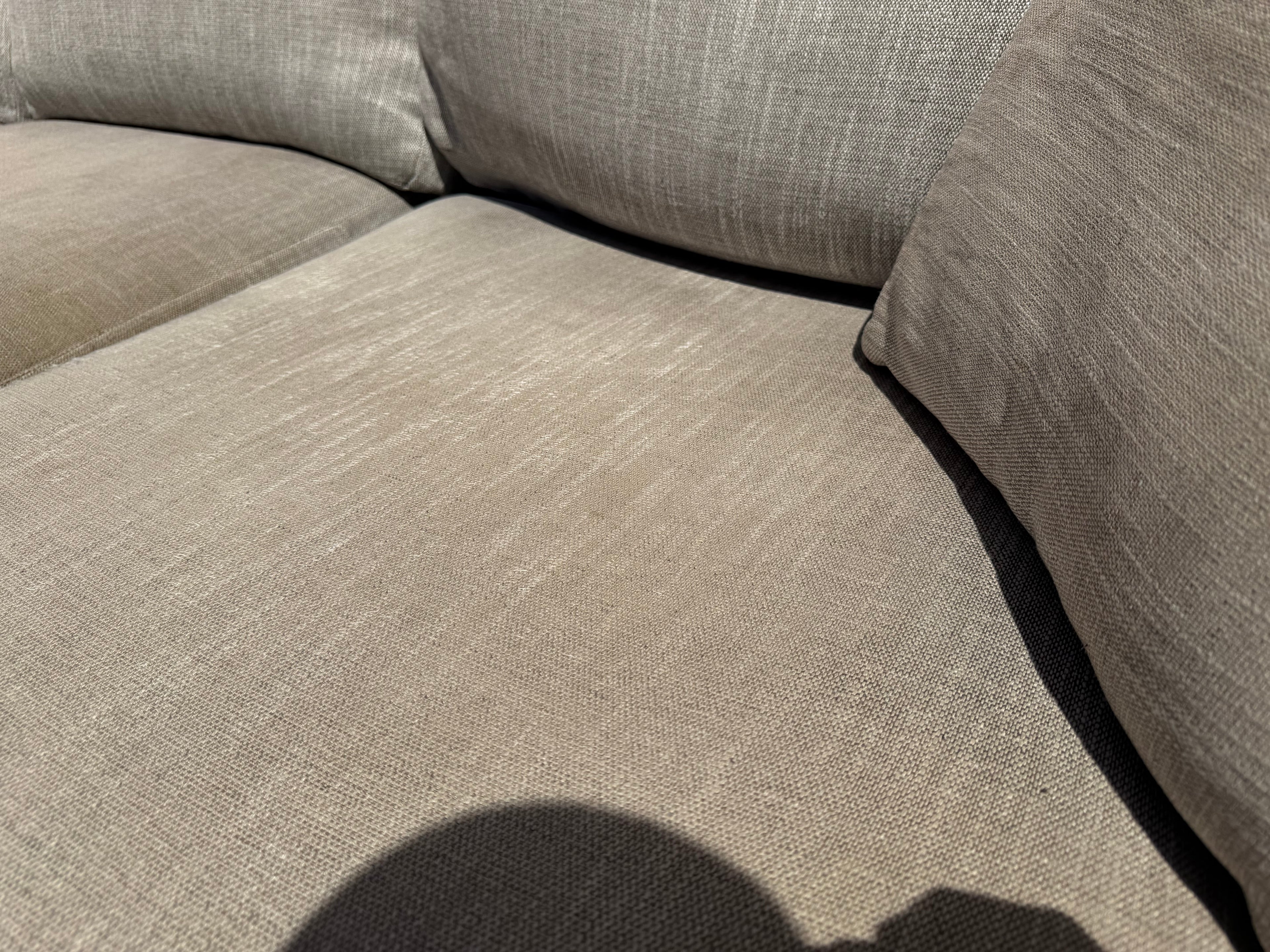 Large Beige DFS Corner Sofa