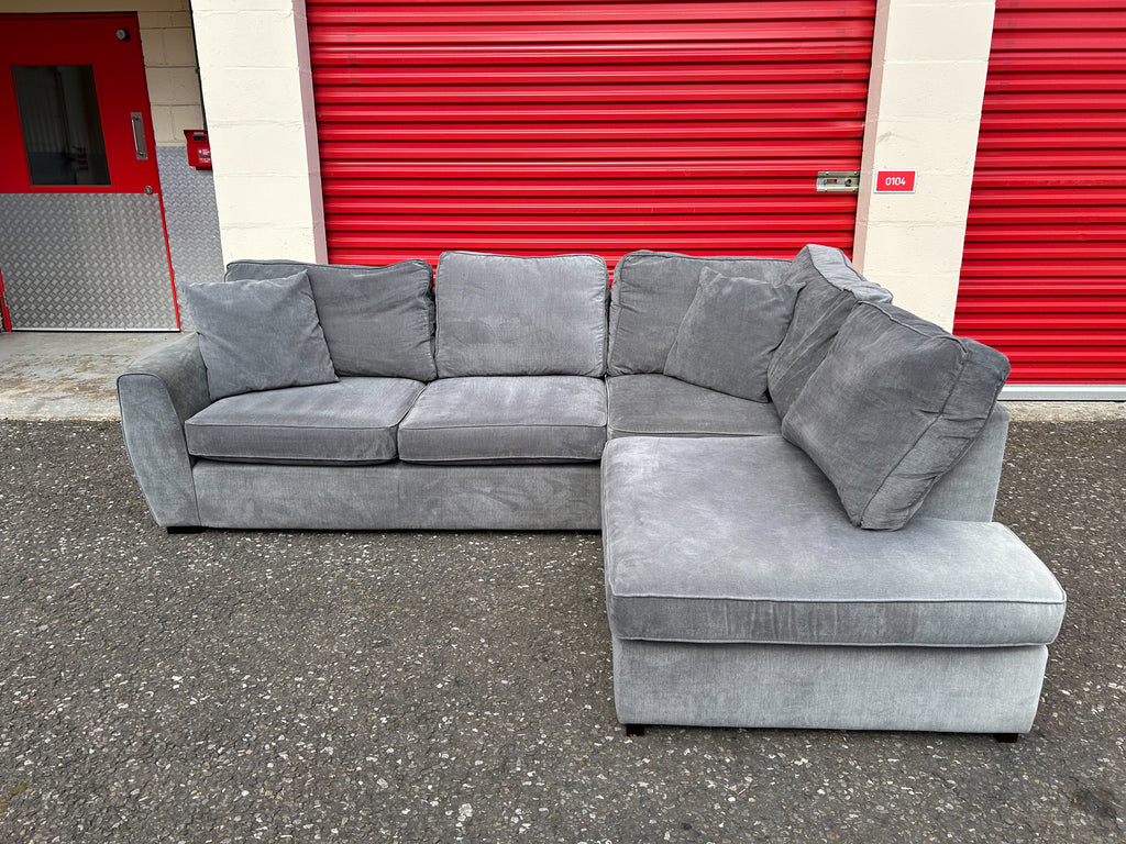Grey DFS Orka Corner Sofa