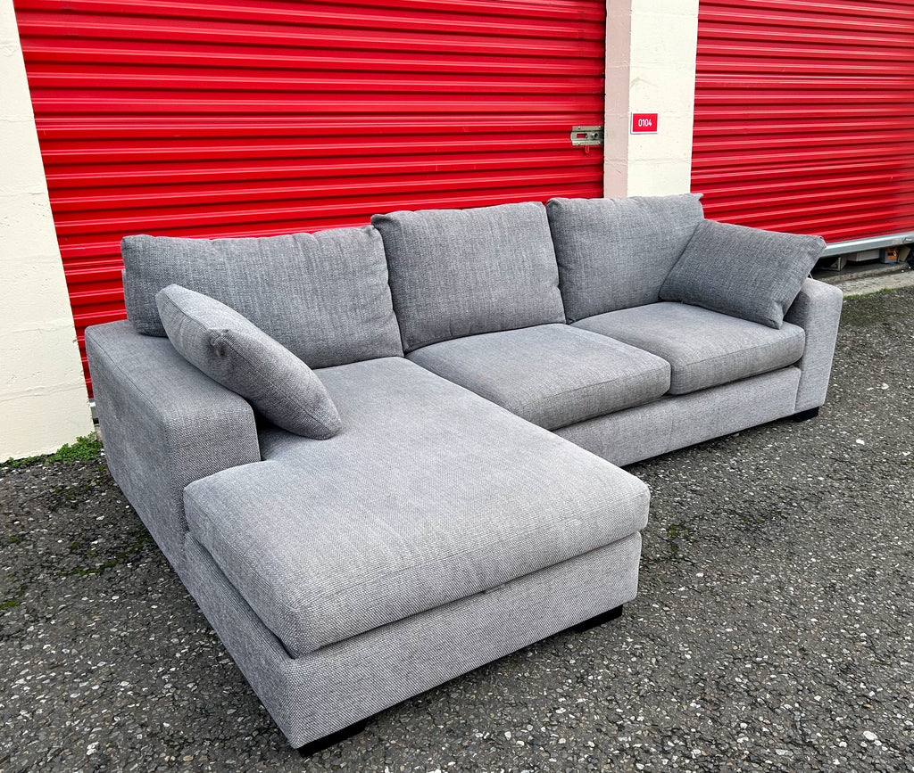 Grey Next Corner Sofa Bed