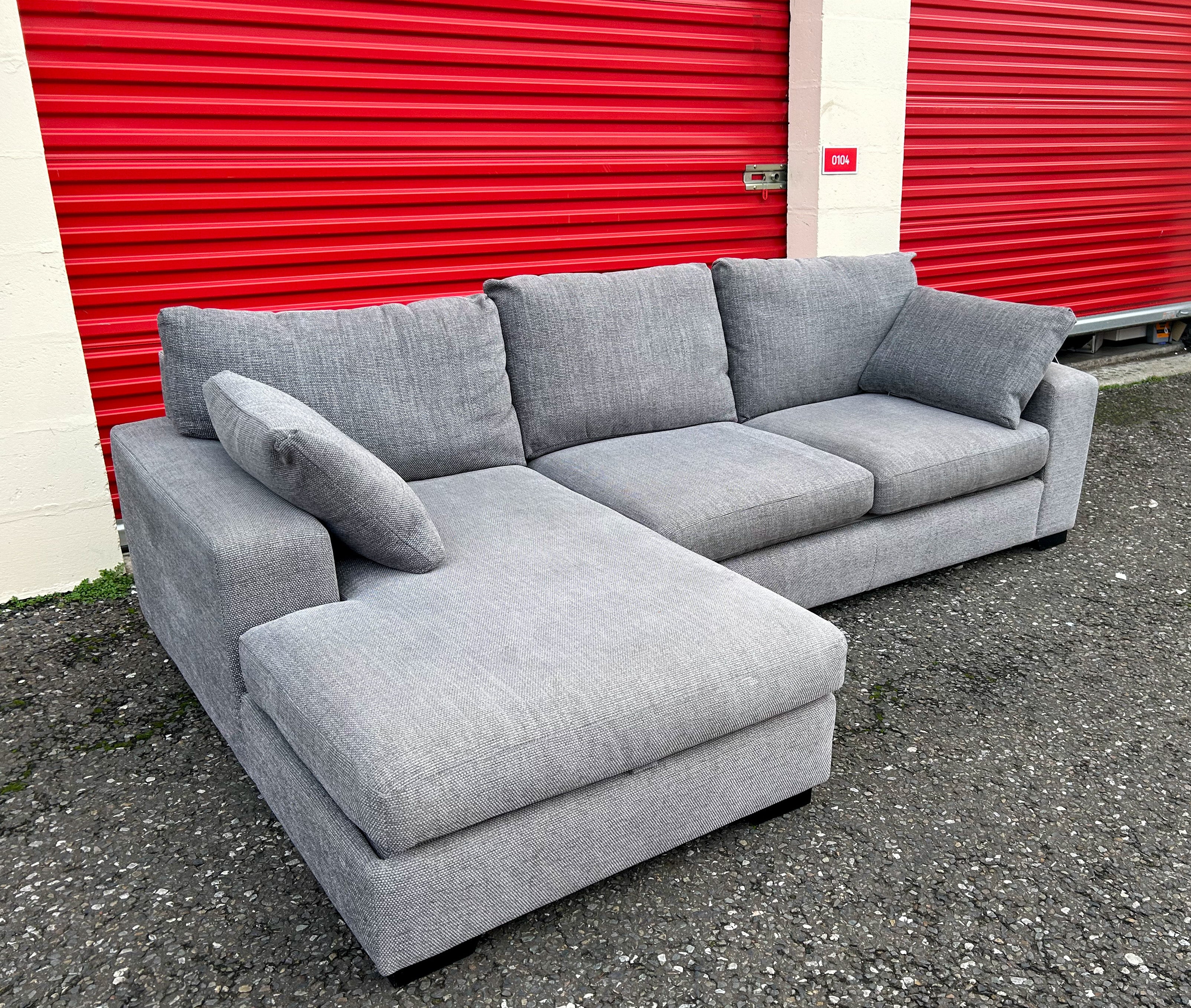 Grey Next Corner Sofa Bed