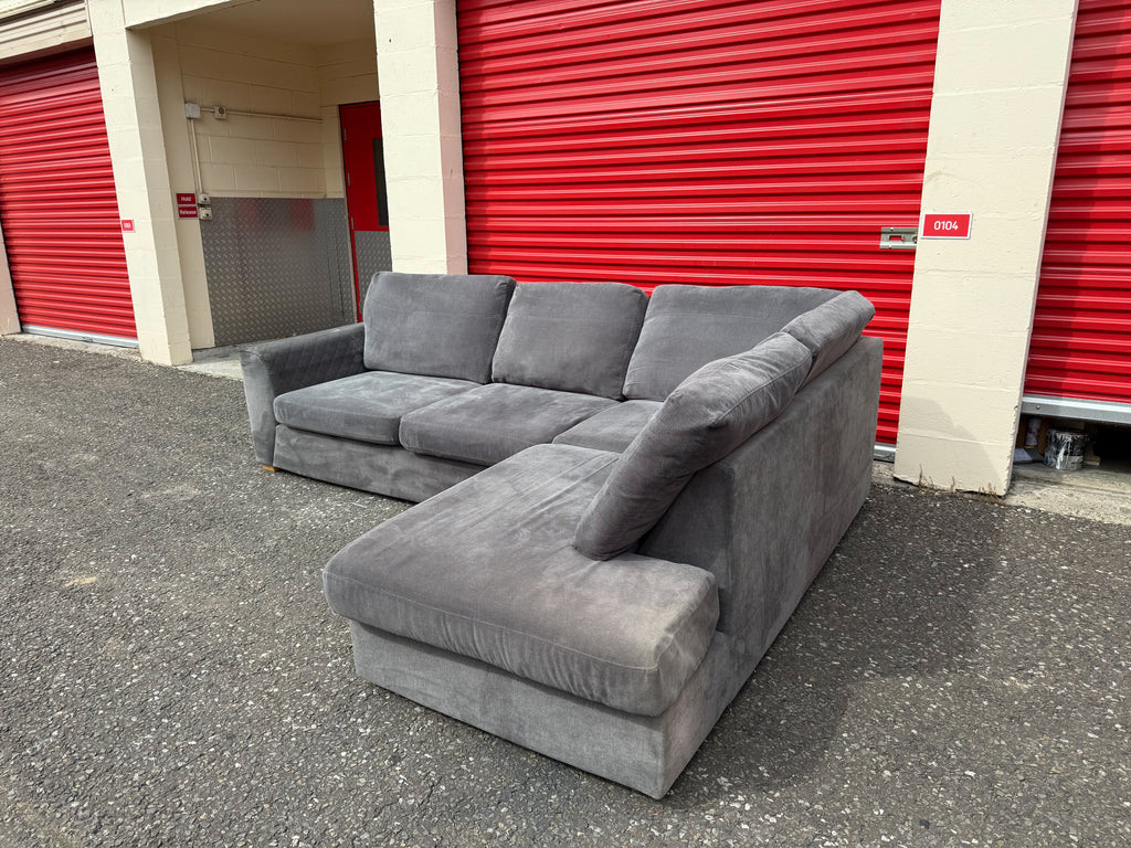 Grey DFS Orka Corner Sofa