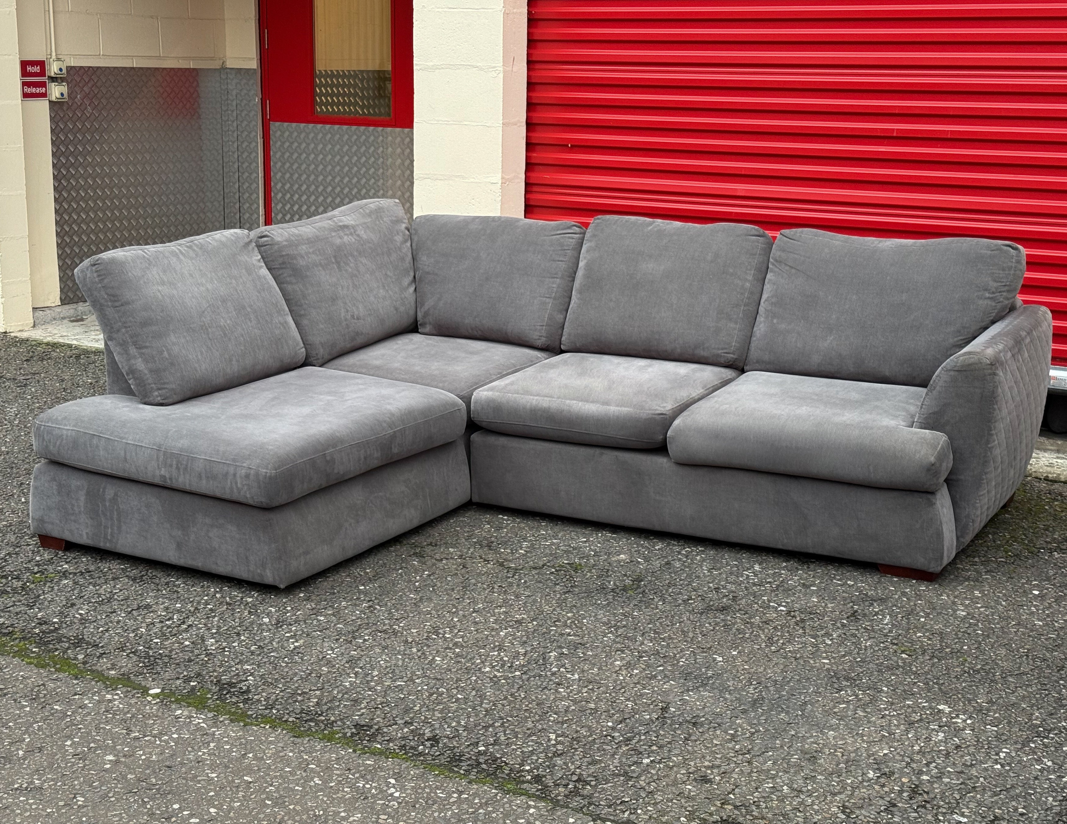 Grey DFS Orka Corner Sofa