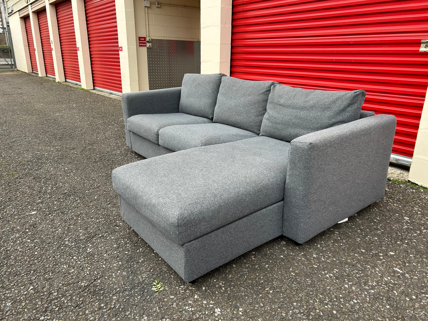 Grey IKEA Vimle Corner Sofa