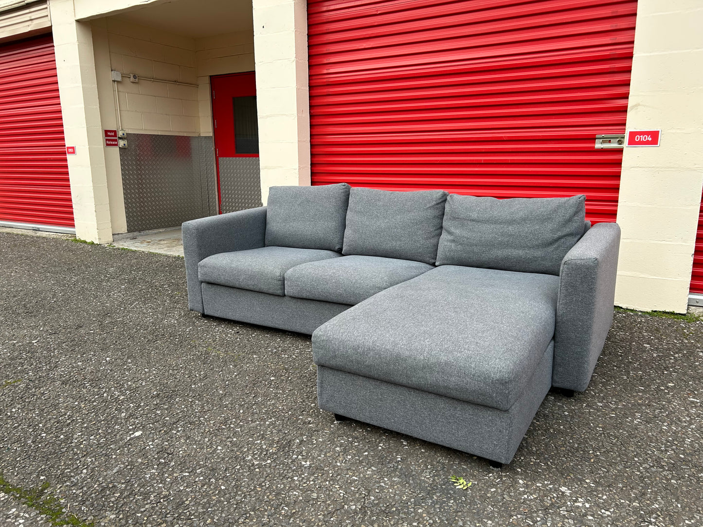 Grey IKEA Vimle Corner Sofa