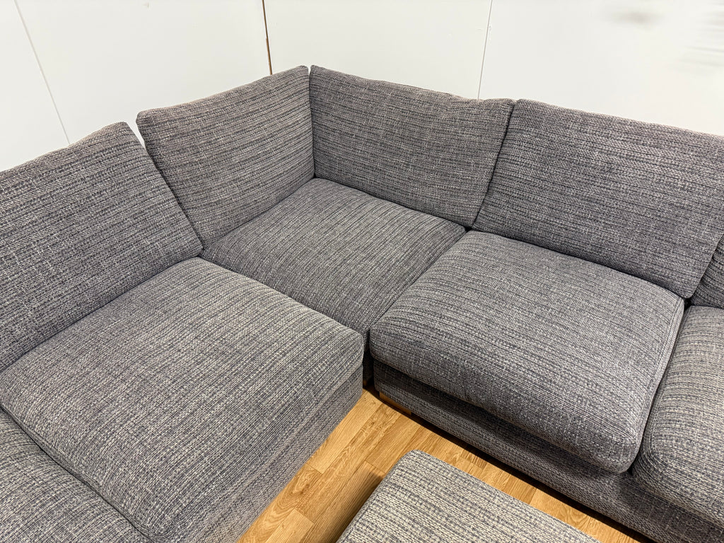 Sofa Workshop Dillon Corner Sofa & Pouffe