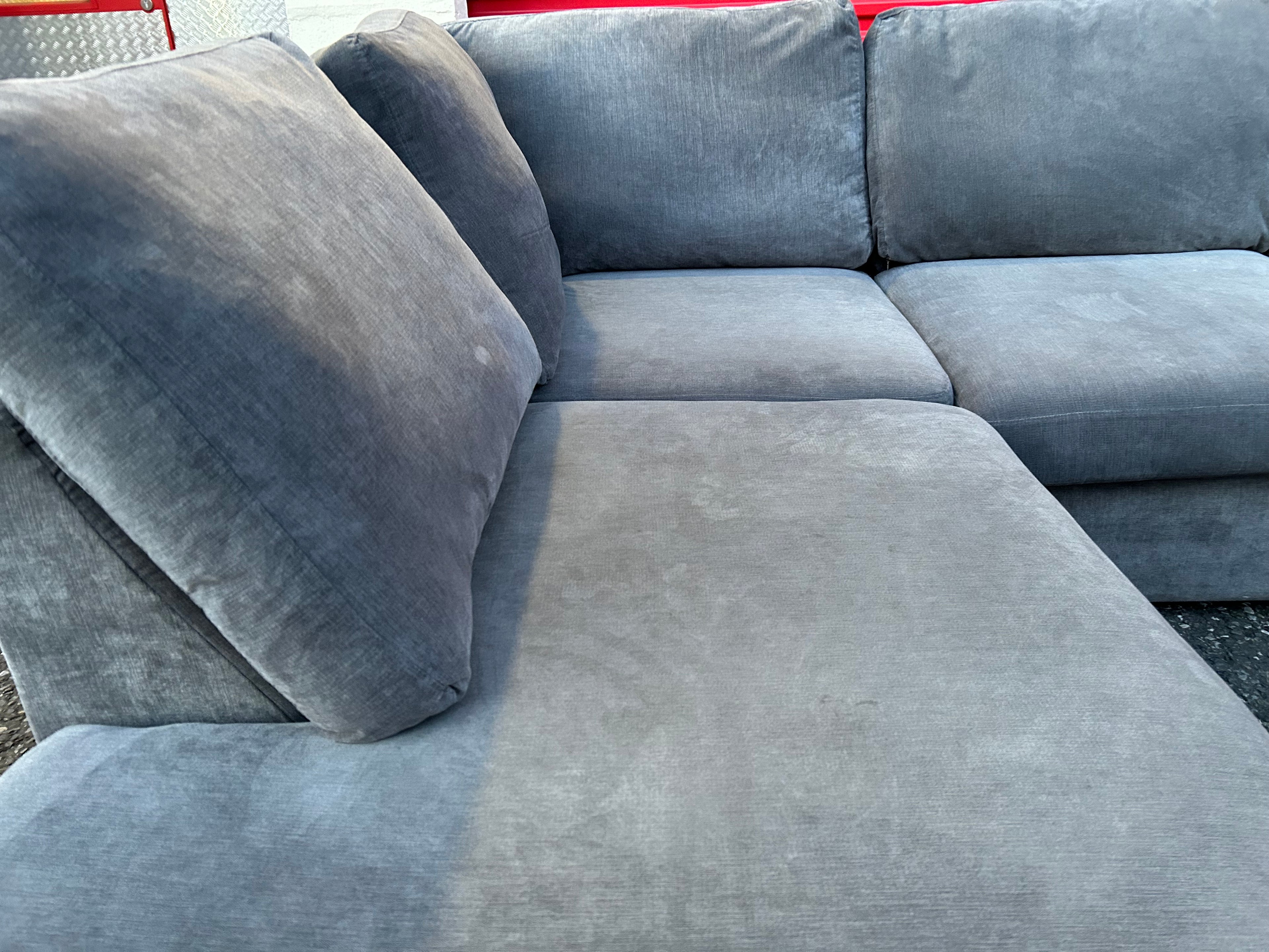 Grey DFS Orka Corner Sofa