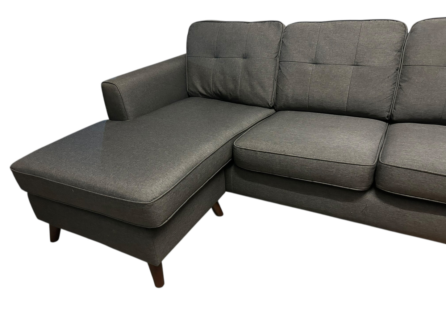 Grey Modern Corner Sofa
