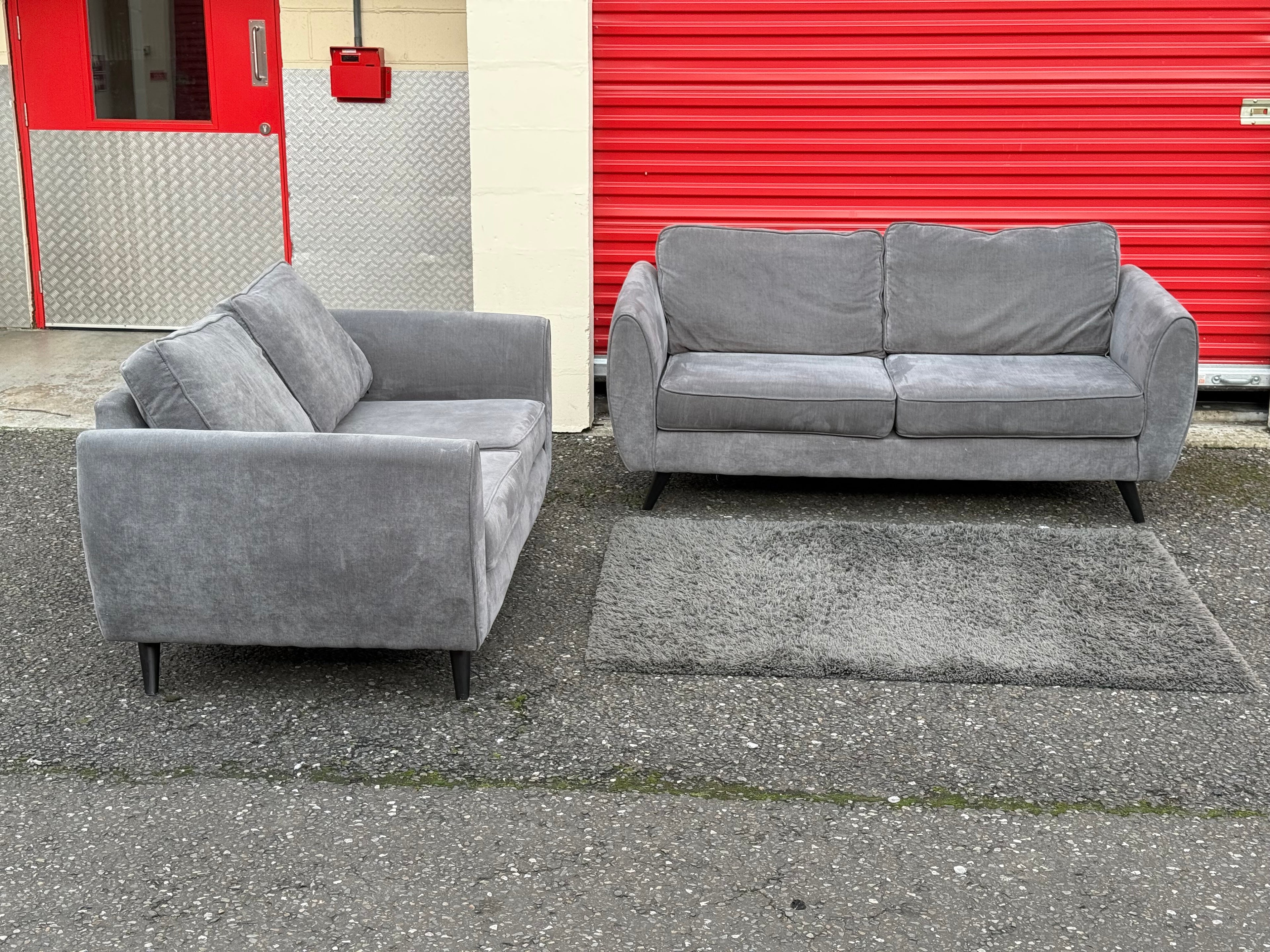 DFS Grapite Sofa Set