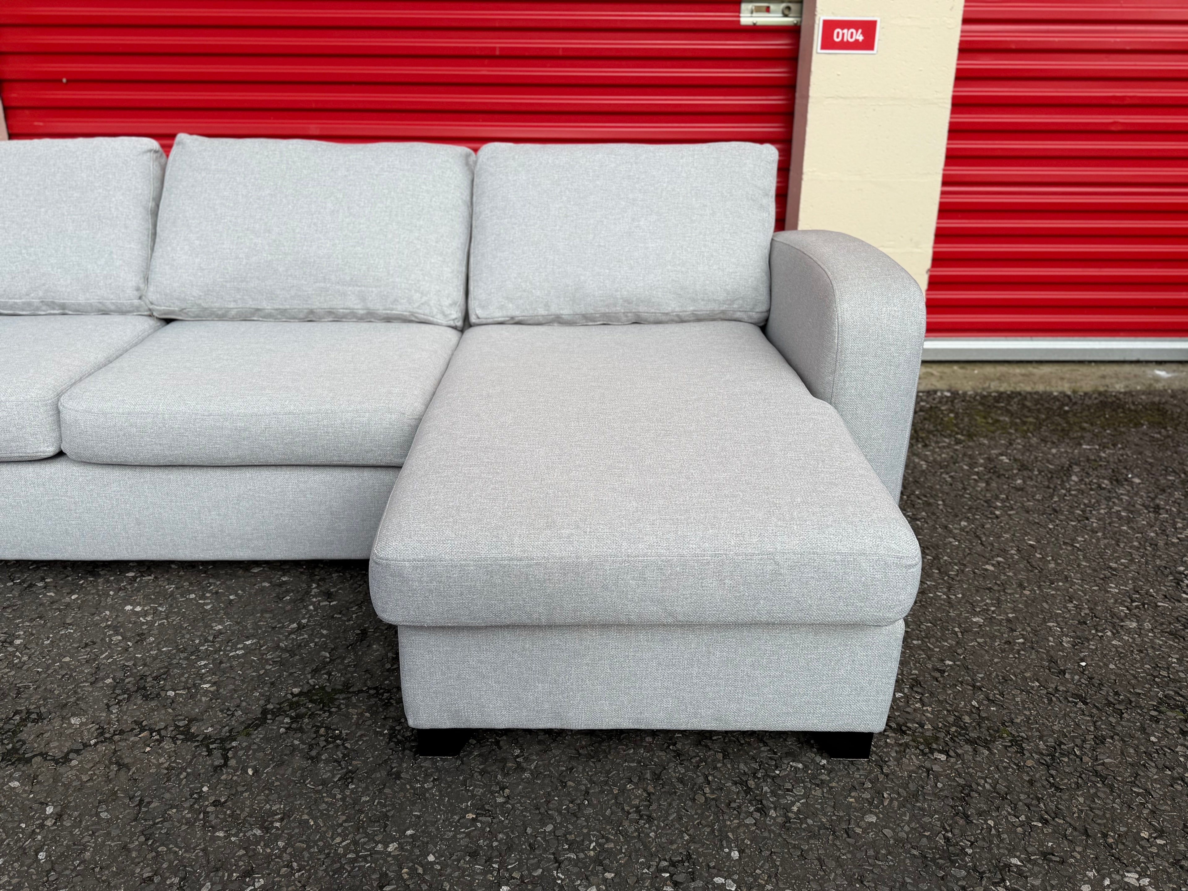 DFS Grey Corner Sofa