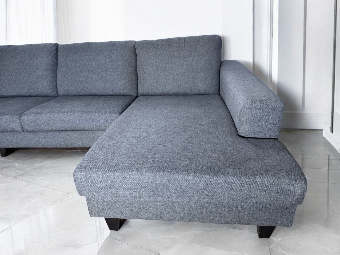 Grey John Lewis L Shape Sofa