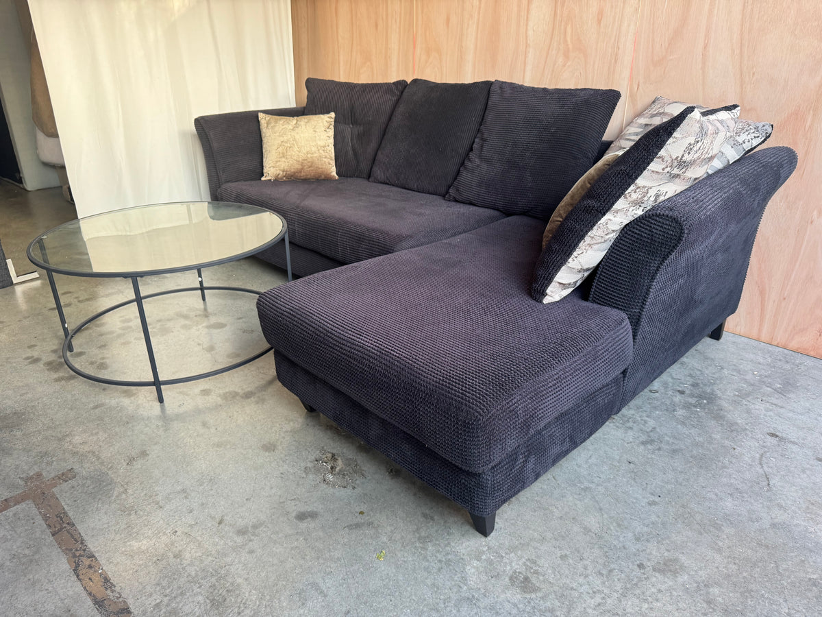 Navy DFS Corner Sofa