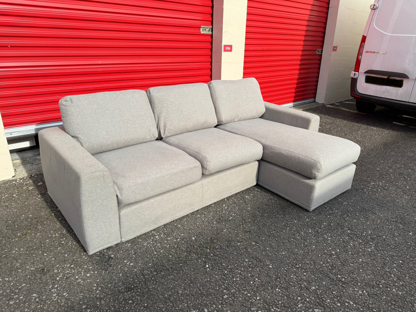 Light Grey John Lewis Modular Sofa