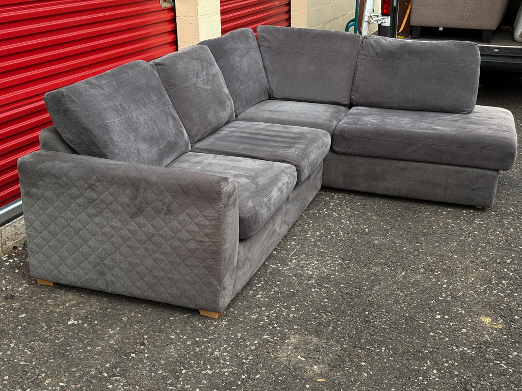 Grey DFS Orka Corner Sofa
