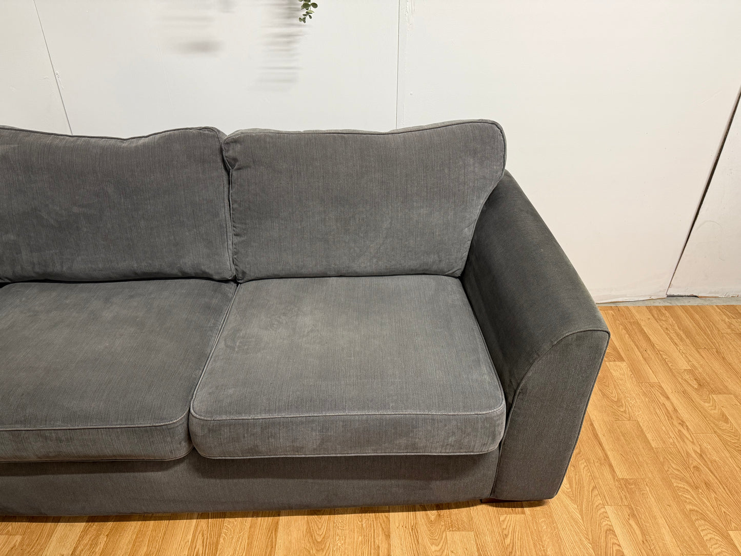 DFS Grey Large 2 Seater Sofa