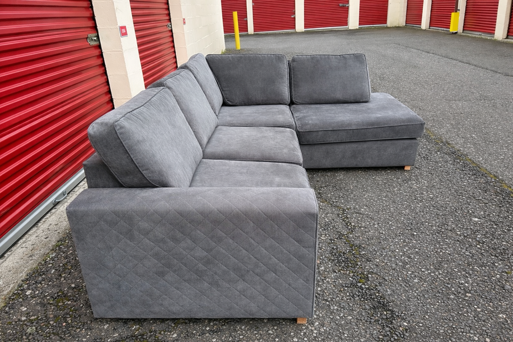 Grey DFS Orka Corner Sofa