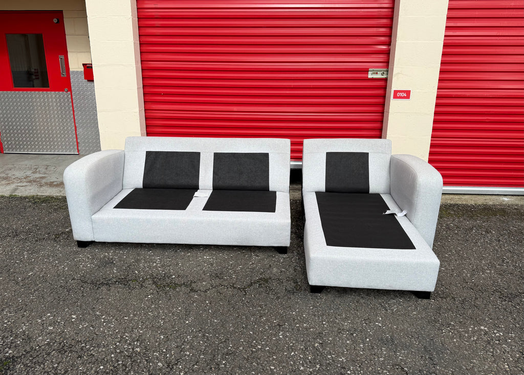 DFS Grey Corner Sofa