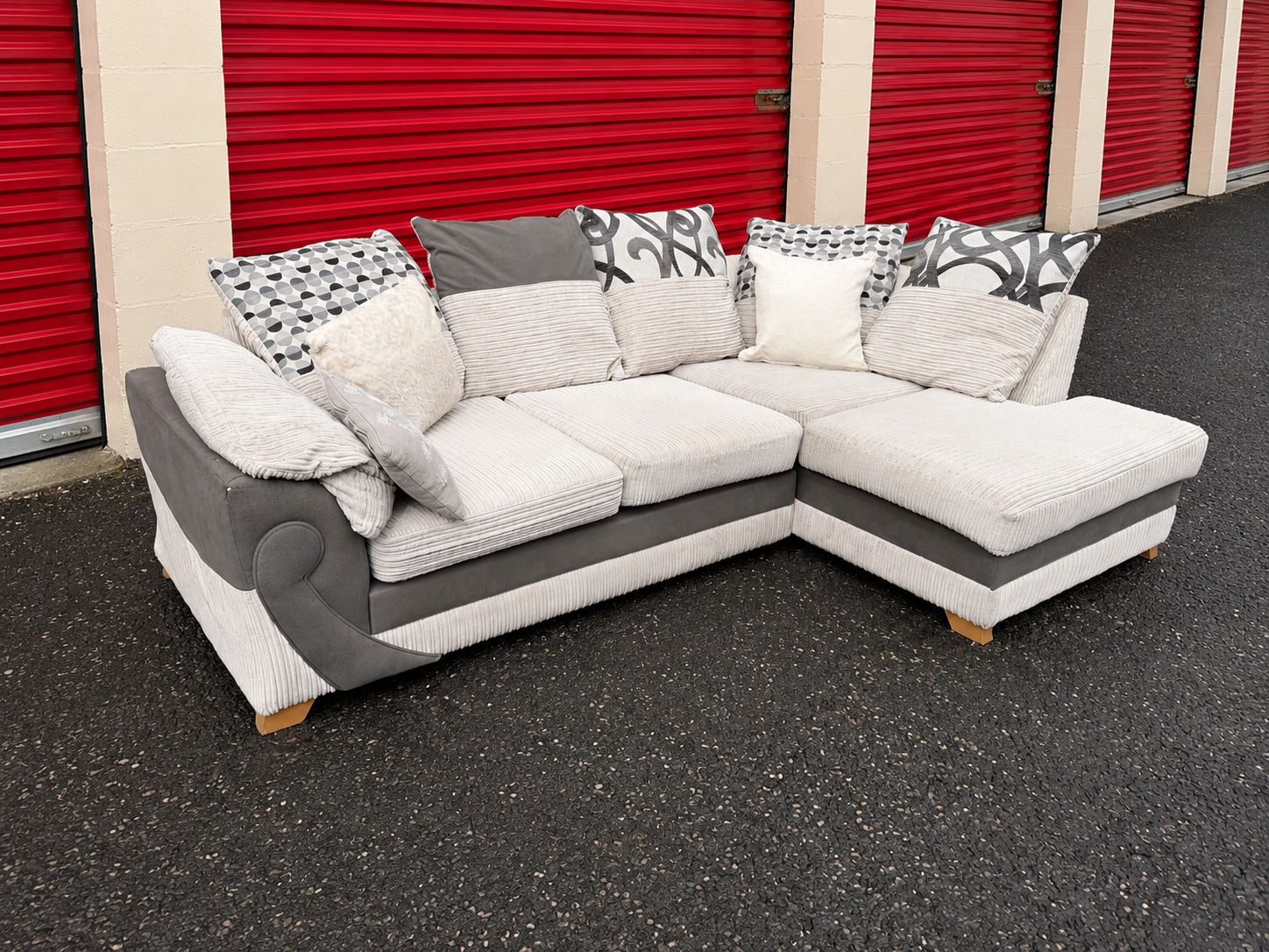 Cream DFS Corner Sofa