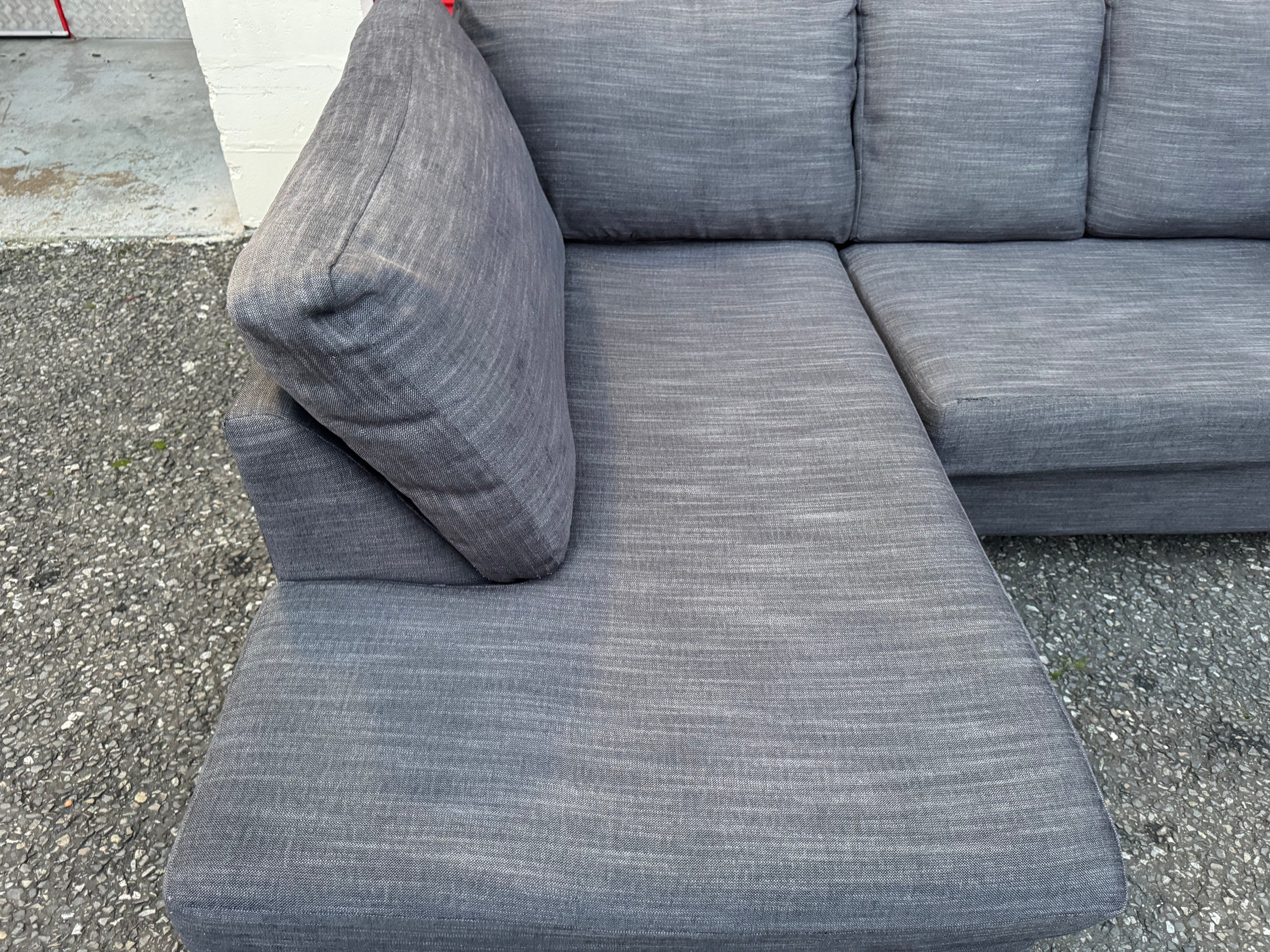 Dark Grey Corner Sofa