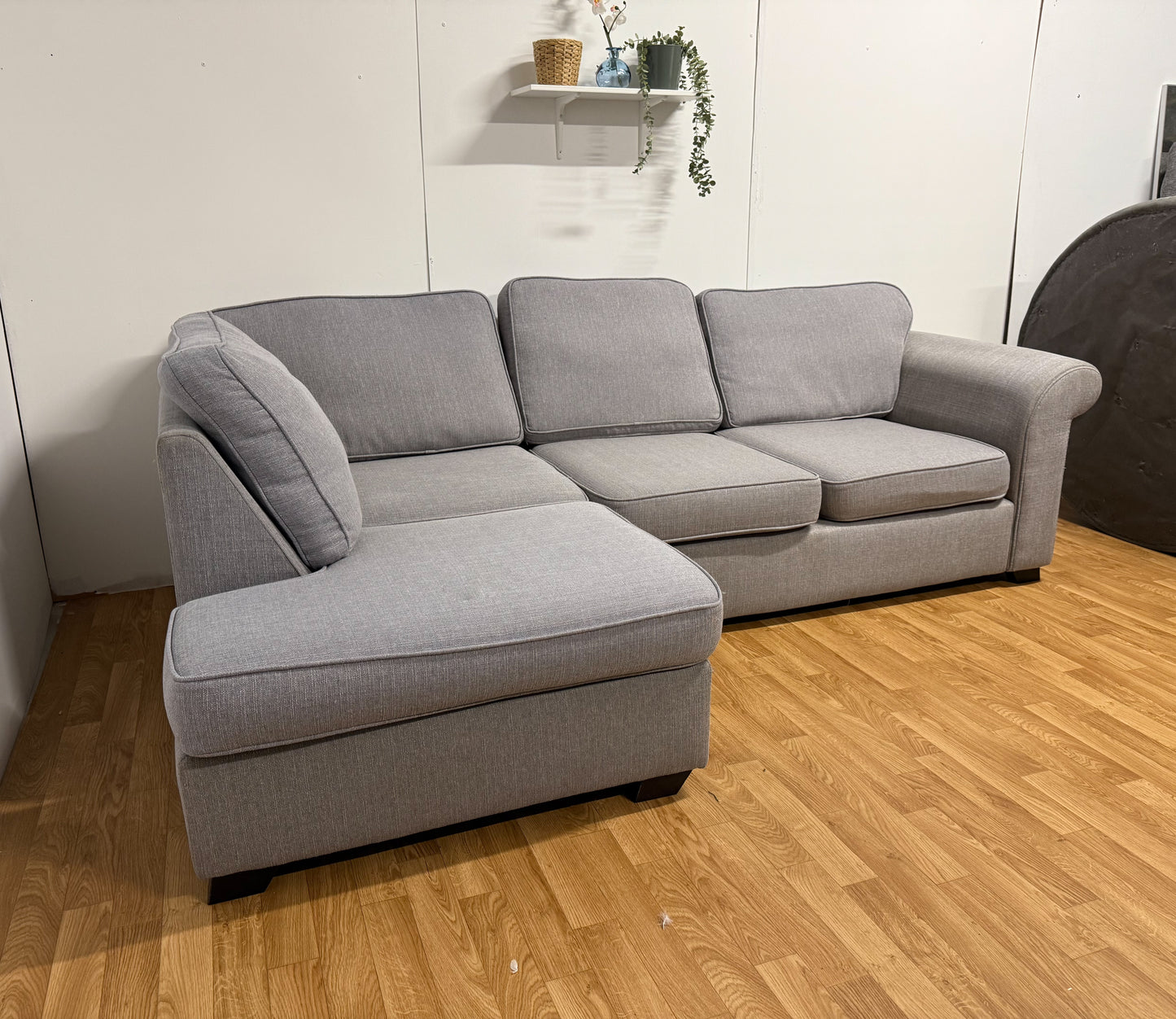 Light Grey DFS Corner Sofa