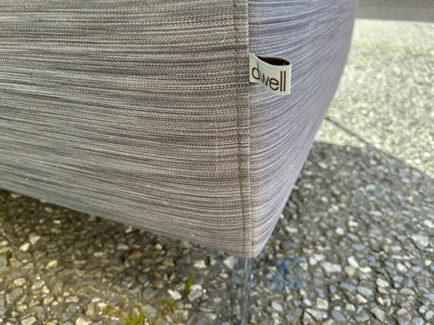 Grey Dwell L Shape Sofa