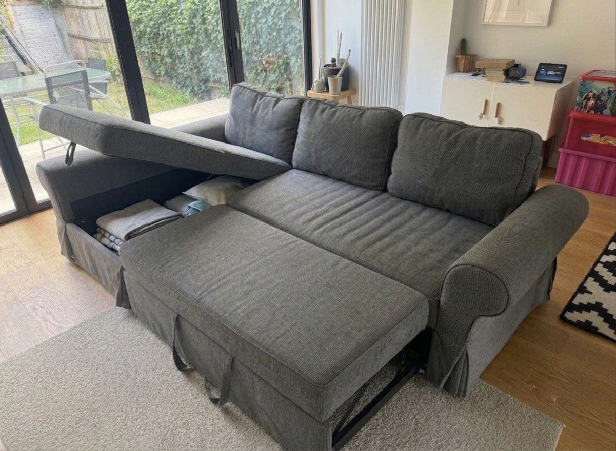 IKEA Ektorp Corner Sofa Bed