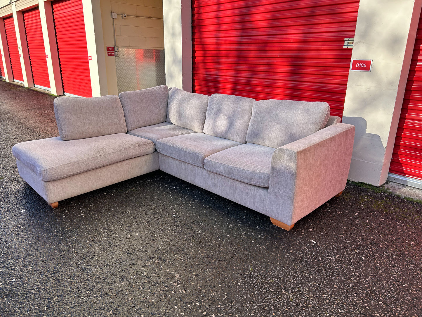 Beige John Lewis Corner Sofa